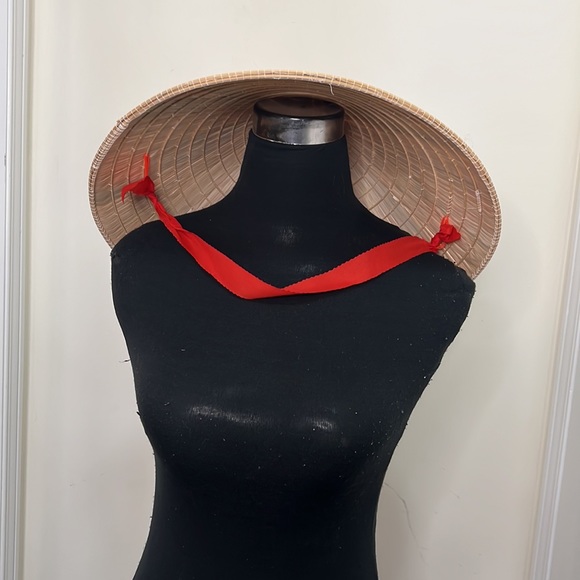 Bali Unique Rare Panda Straw Hat - Picture 7 of 15